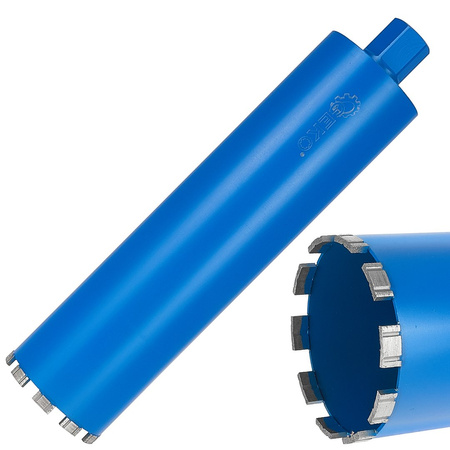 Wiertło diamentowe koronowe do wiertnicy na sucho i mokro 112x10x450mm 10T 1.1/4" (5)