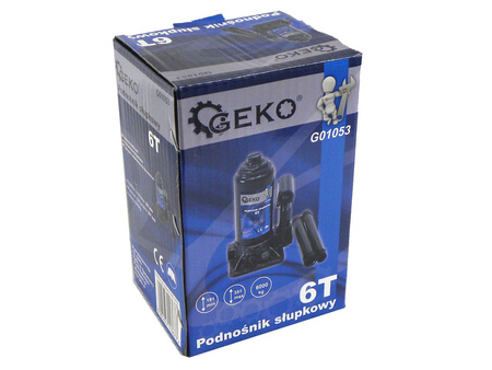 Podnośnik hydrauliczny słupkowy 6T GEKO CE
