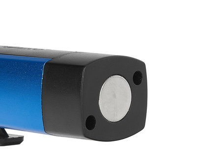 Latarka wielofunkcyjna z magnesem + UV LED COB 5W 2000mAh 300lm IP54 – kartonik wystawowy (12/96)