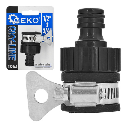Przyłącze uniwersalne na kran z opaską zaciskową SKY-LINE