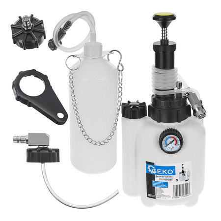 Zestaw do odpowietrzania i wymiany płynu hamulcowego(6)