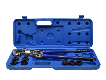 Zaciskarka hydrauliczna do zaciskania złączek PEX-AL-PEX + 8 matryc (4)