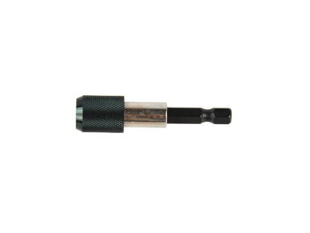 Uchwyt magnetyczny bitów z klipsem 1/4" 60mm