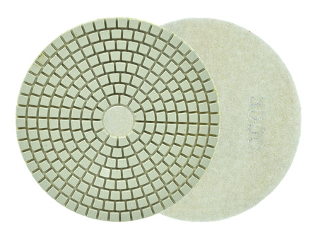 Tarcza polerska do szlifowania gresu na mokro 125mm GR3000 (5/25/250)