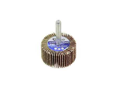 Ściernica listkowa trzpieniowa 40 x 20 x 6 mm  P80