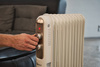 Grzejnik olejowy z regulacją i termostatem 11 żeber 2500W B14