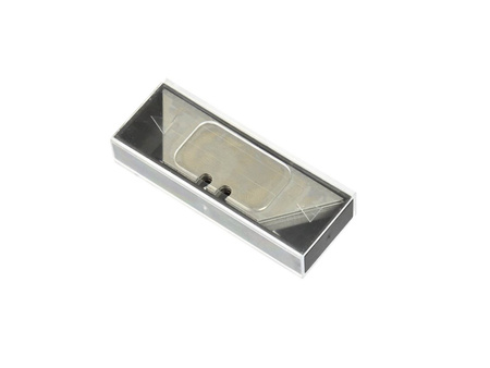Ostrza trapezowe do nożyków 60x33x19mm stal SK-5 zestaw 10 szt.
