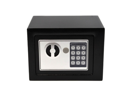 Sejf na szyfr i zamek elektroniczny 21x17x17cm