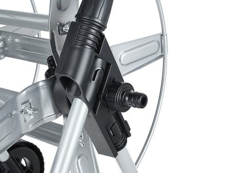 Wózek metalowy na wąż ogrodowy 1/2"=60m SKY-LINE