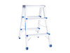 Drabina aluminiowa 3-stopniowa dwustronna 150kg