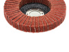 Tarcza lamelkowa z włókniny do satyniarek 125mmx22.2
