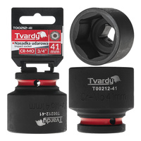 WYTRZYMAŁA NASADKA UDAROWA KRÓTKA 3/4" 41mm CR-MO TVARDY