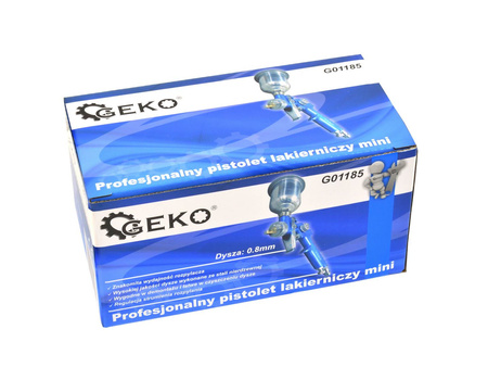 Pistolet lakierniczy HVLP mini 125ml 0,8mm metalowy zbiornik