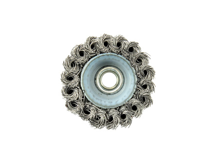 Szczotka druciana czołowa pleciona 75mm/3" M14