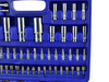 Zestaw kluczy nasadowych i torx 108el.CRV GEKO