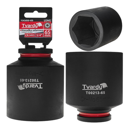WYTRZYMAŁA NASADKA UDAROWA DŁUGA 3/4" 65mm CR-MO TVARDY