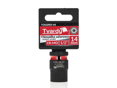 WYTRZYMAŁA NASADKA UDAROWA KRÓTKA 1/2" 14mm CR-MO TVARDY