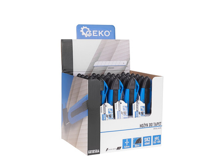 Nożyk do tapet 100x18x0.5mm ERGO SK2H – kartonik wystawowy (24/144)