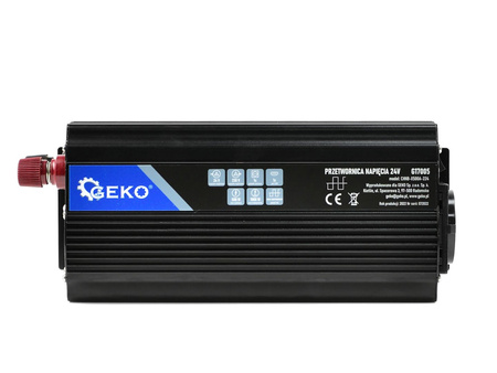 Samochodowa przetwornica napięcia 24V/230V 500W/1000W