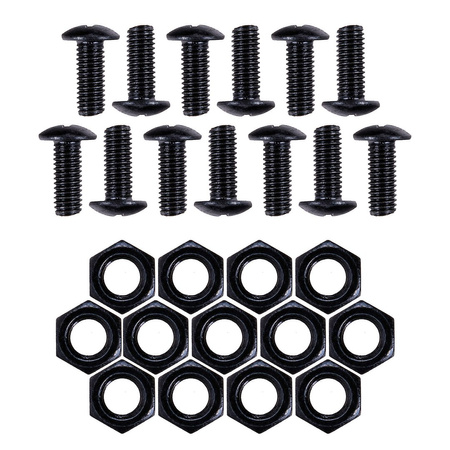 Metalowa 4-gniazdowa półka na elektronarzędzia