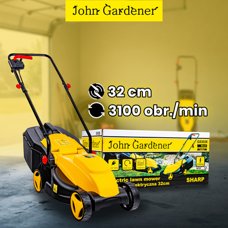 Kosiarka elektryczna John Gardener model SHARP 2000W 32cm