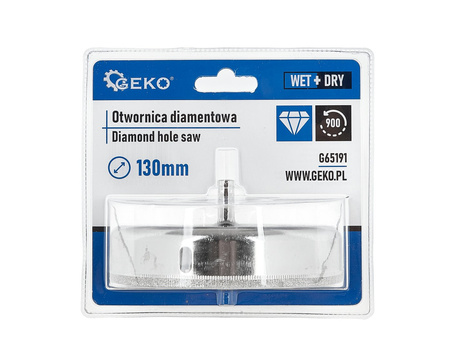WIERTŁO KORONOWE DIAMENTOWE DO PŁYTEK GRESU 130MM