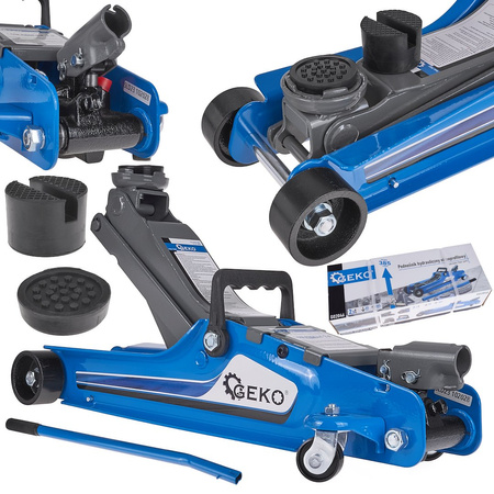 Podnośnik hydrauliczny 2,5T niskoprofilowy SMART + guma
