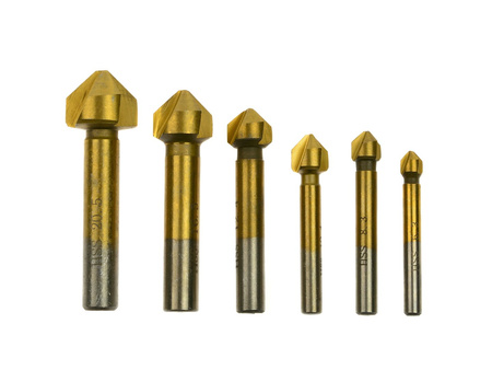 Zestaw frezów trzpieniowych 45-63mm 6el.