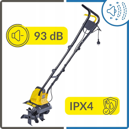 Glebogryzarka Kultywator Ogrodowy 750W 32 CM Dzik Do Ziemi Elektryczna 2w1