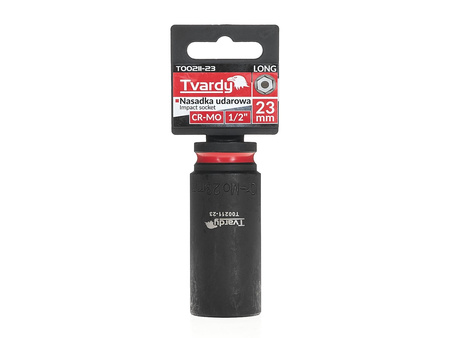 WYTRZYMAŁA NASADKA UDAROWA KRÓTKA 1/2" 19mm CR-MO TVARDY