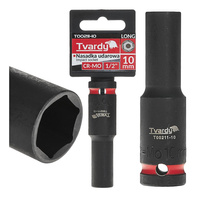 WYTRZYMAŁA NASADKA UDAROWA DŁUGA 1/2" 10mm CR-MO TVARDY