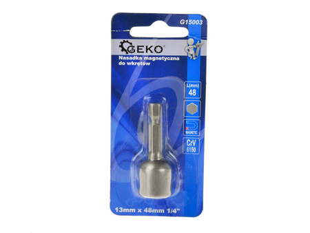 Nasadka magnetyczna do wkrętów 13mm x 48mm 1/4"