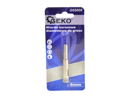 Wiertło koronowe diamentowe do gresu 8 x 55 mm