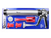 Wyciskacz aluminiowy do mas szpachlowych + końcówki (10)