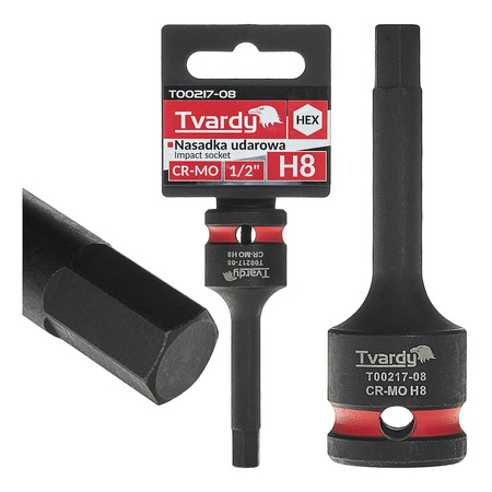 PRZEDŁUŻKA UDAROWA 1/2” 75mm UCHWYT DO NASADEK CR-MO TVARDY