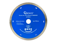 Tarcza diamentowa do cięcia glazury 200 x 10 x 1.6mm GEKO
