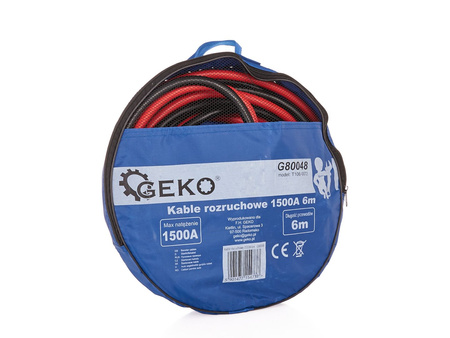 Kable rozruchowe 1500A 6m