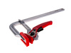 Ścisk zapadkowy kuty typu F 250x100mm (20)
