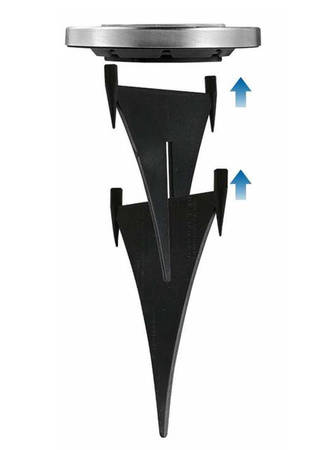 Lampa solarna ogrodowa 16LED gruntowa najazdowa (komplet 4szt.) (1/6)