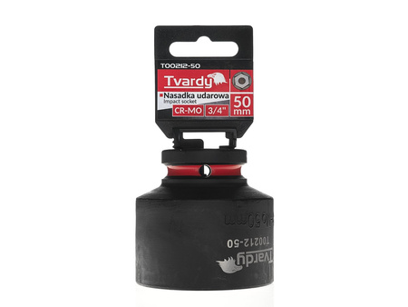 WYTRZYMAŁA NASADKA UDAROWA KRÓTKA 3/4" 19mm CR-MO TVARDY