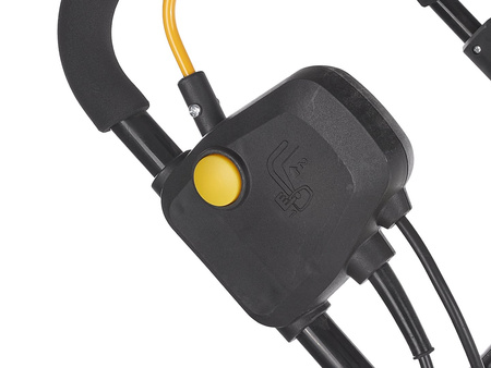 Aerator wertykulator elektryczny do trawy trawnika 2w1 kosz 45l 38cm John Gardener